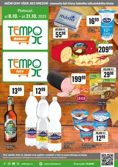 Náhled letáku Tempo leták od 08.10.2025