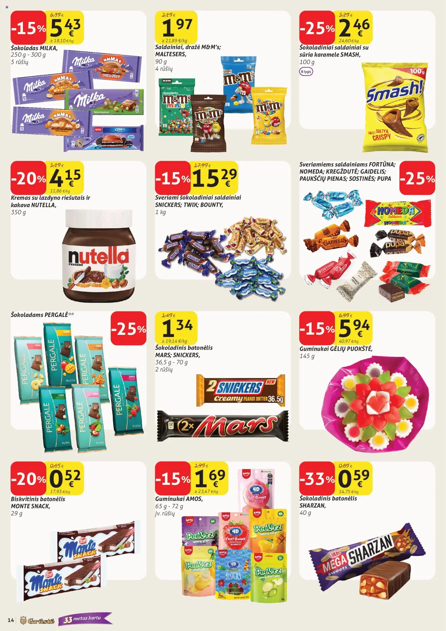 GRUSTE akcijos nuo 01.04.2026 | Puslapis: 14
