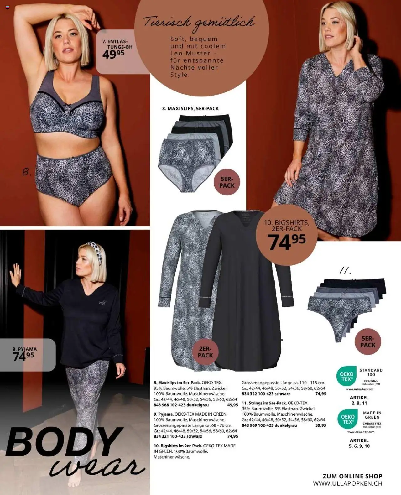 Ulla Popken akciós ujság - amely érvényes a következő dátumtól: 01.10.2025 | Oldal: 185 | Termékek: Body
