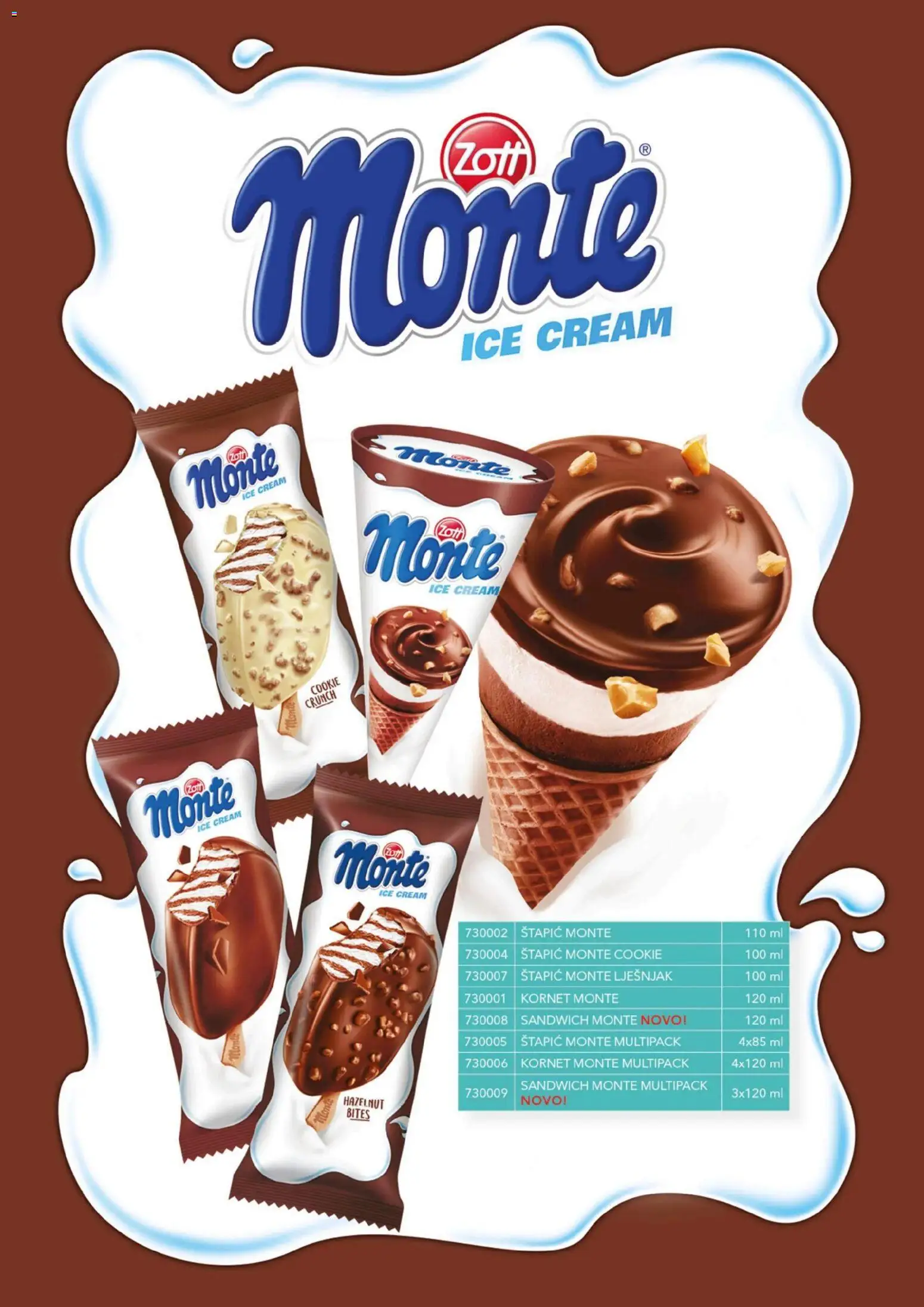 Stanić Diskont katalog | vrijedi od 01.01.2025 | Stranica: 8 | Proizvodi: Lješnjak, Kornet