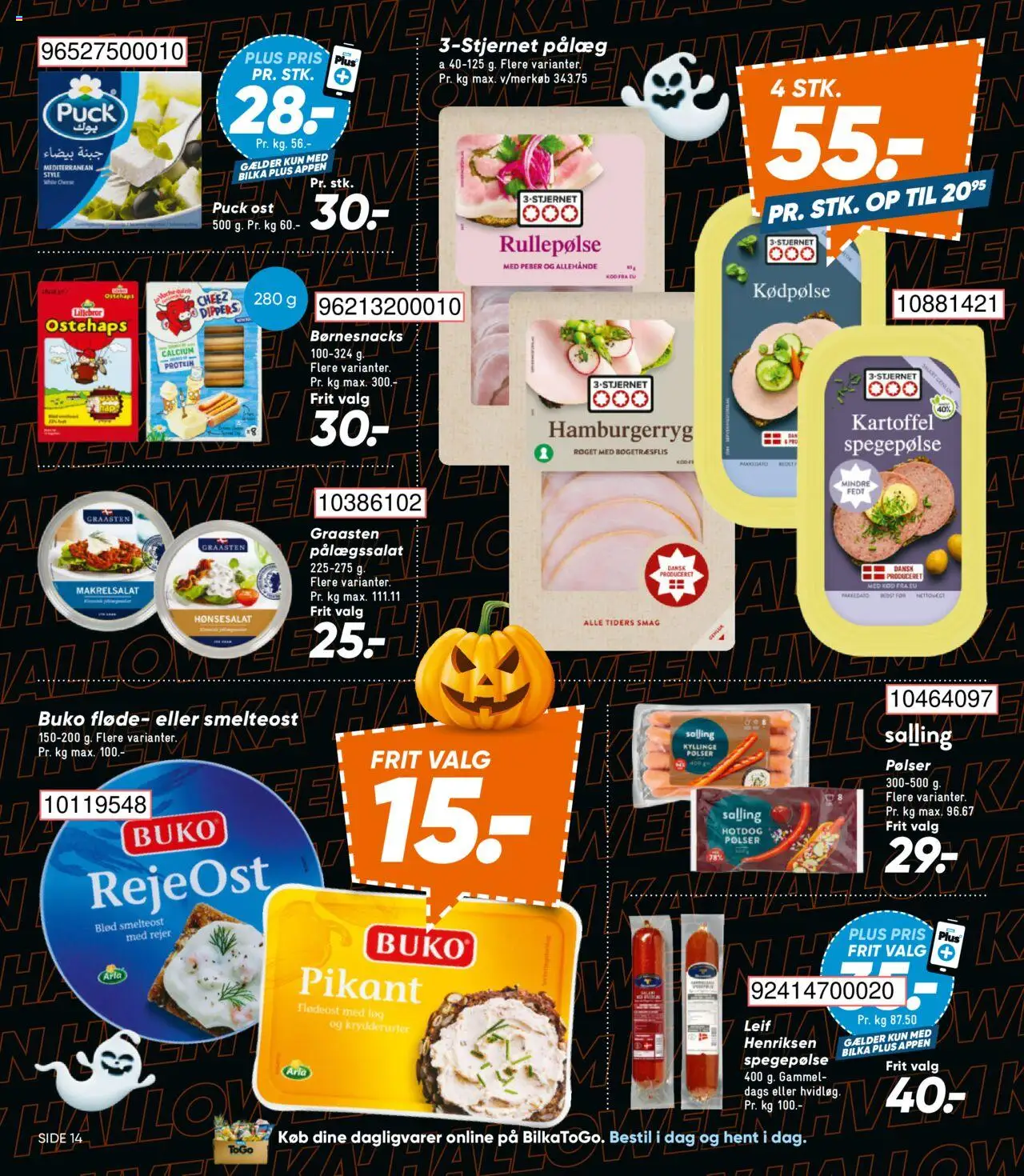 Bilka tilbudsavis – gyldig fra 10.10.2025 | Side: 18 | Produkter: Fløde, Pålæg, Spegepølse, Flødeost