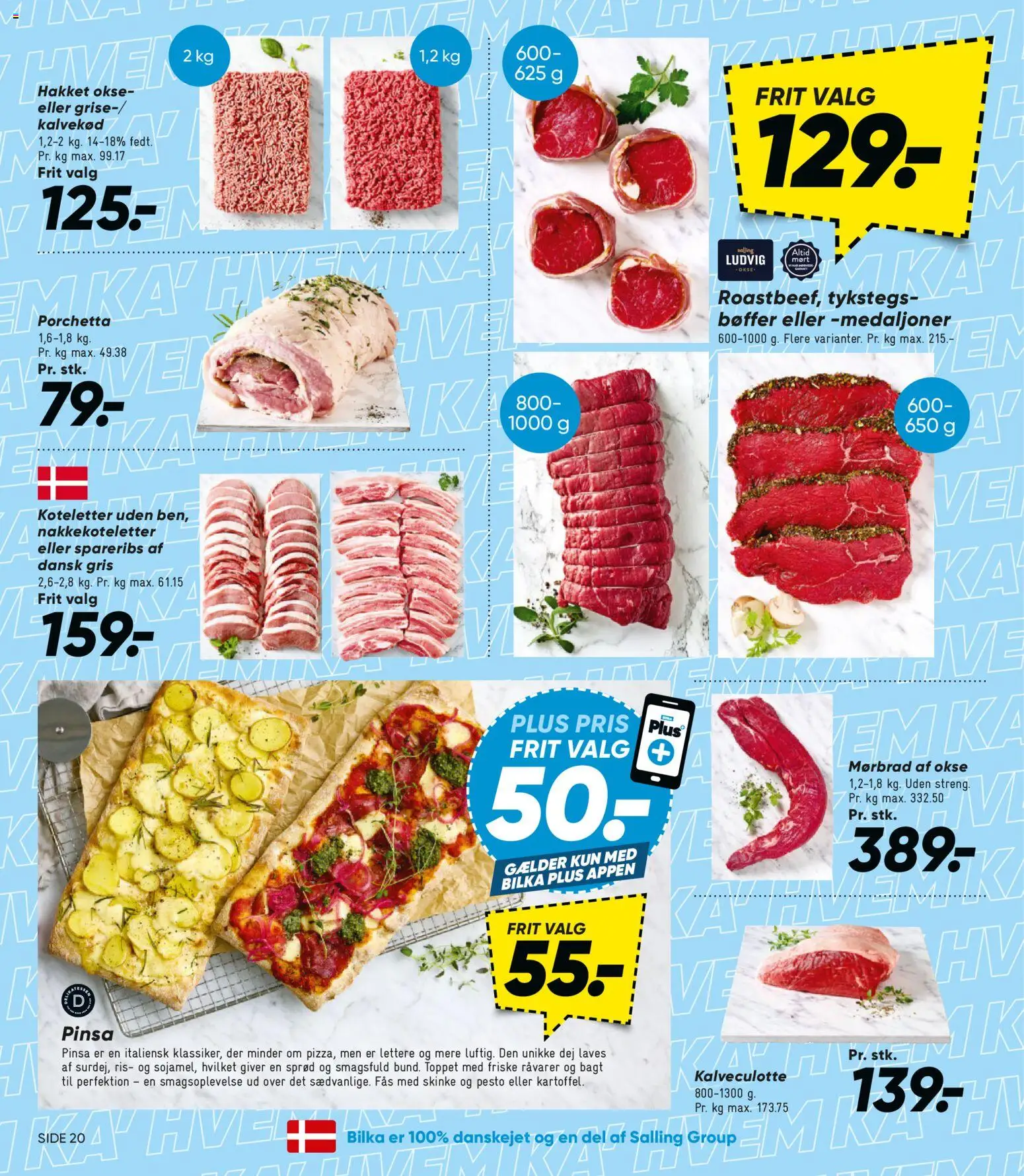 Bilka tilbudsavis – gyldig fra 27.02.2026 | Side: 24 | Produkter: Ris, Bøffer, Koteletter, Spareribs
