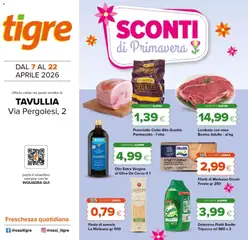 Anteprima del volantino Tigre volantino Tavullia valido a partire dal 07.04.2026