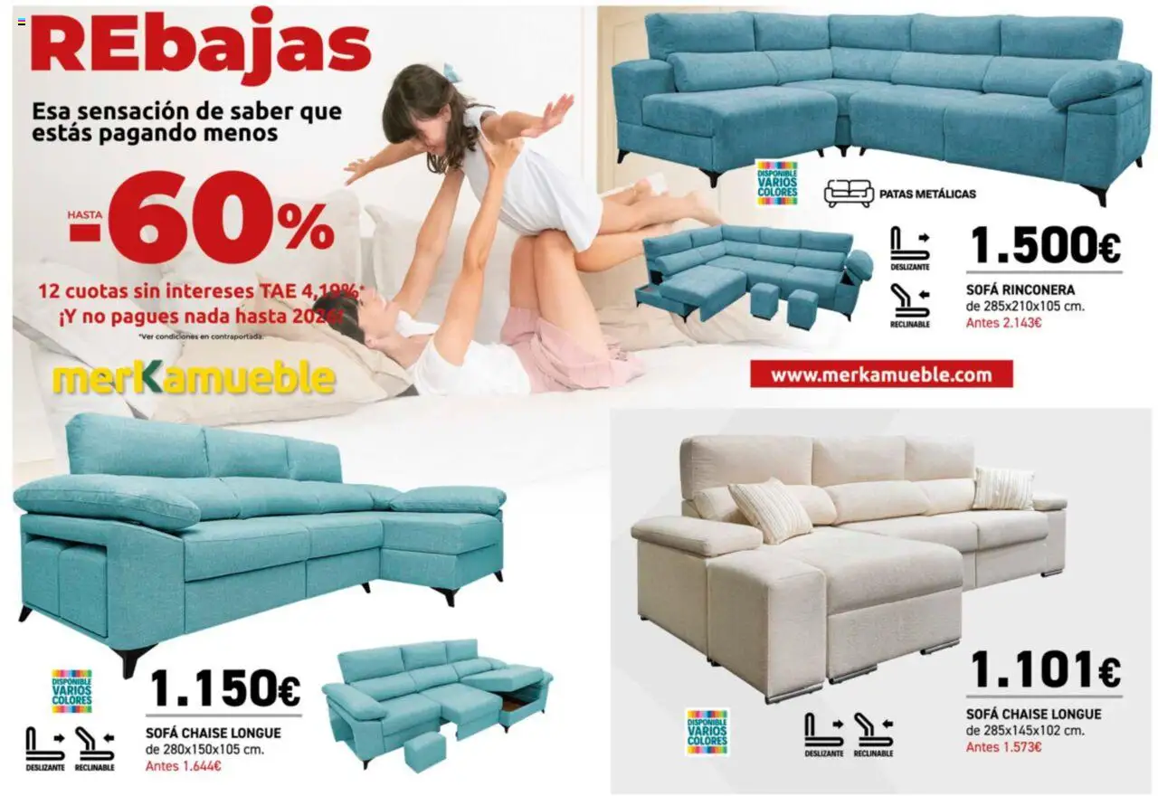 Merkamueble folleto │ válido desde el 07.07.2025 | Página: 17 | Productos: Sofá