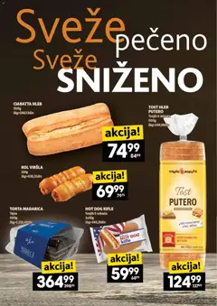 Roda katalog  - pregled Roda kataloga - važi od 22.01.2026 | Strana: 12 | Proizvode: Tost hleb, Hleb, Hot dog, Torta