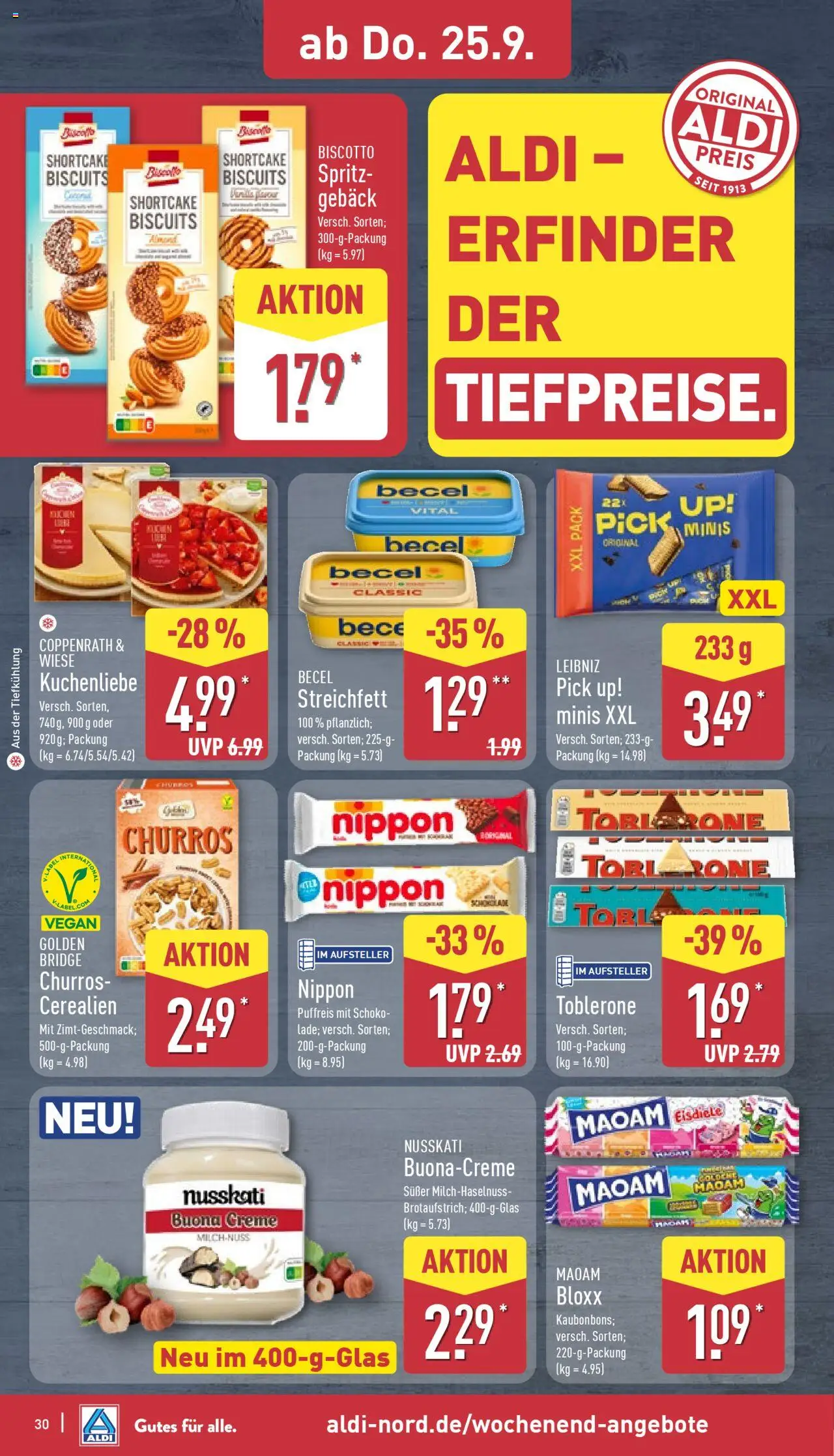 Aldi Prospekt 	 – gültig ab 22.09.2025 | Seite: 34