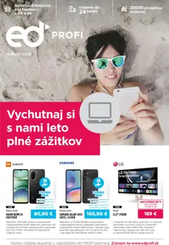 ED Profi leták - náhľad platný od 01.08.2025