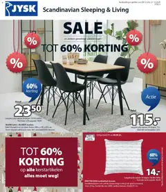 JYSK - Folder - Voorbeeld van een folder van JYSK, geldig van 08.12.2025