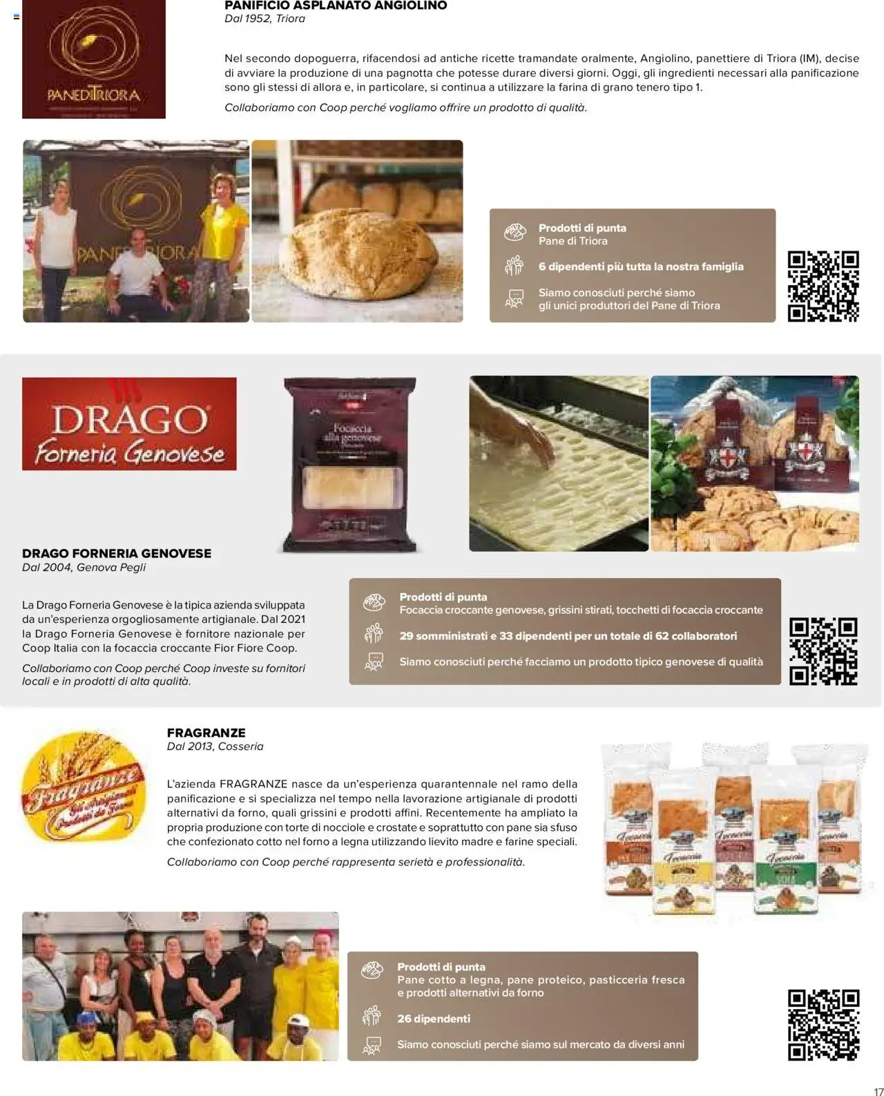 Volantino COOP del 09.10.2025 | Pagina: 17 | Prodotti: Pane, Farina, Grissini, Forno
