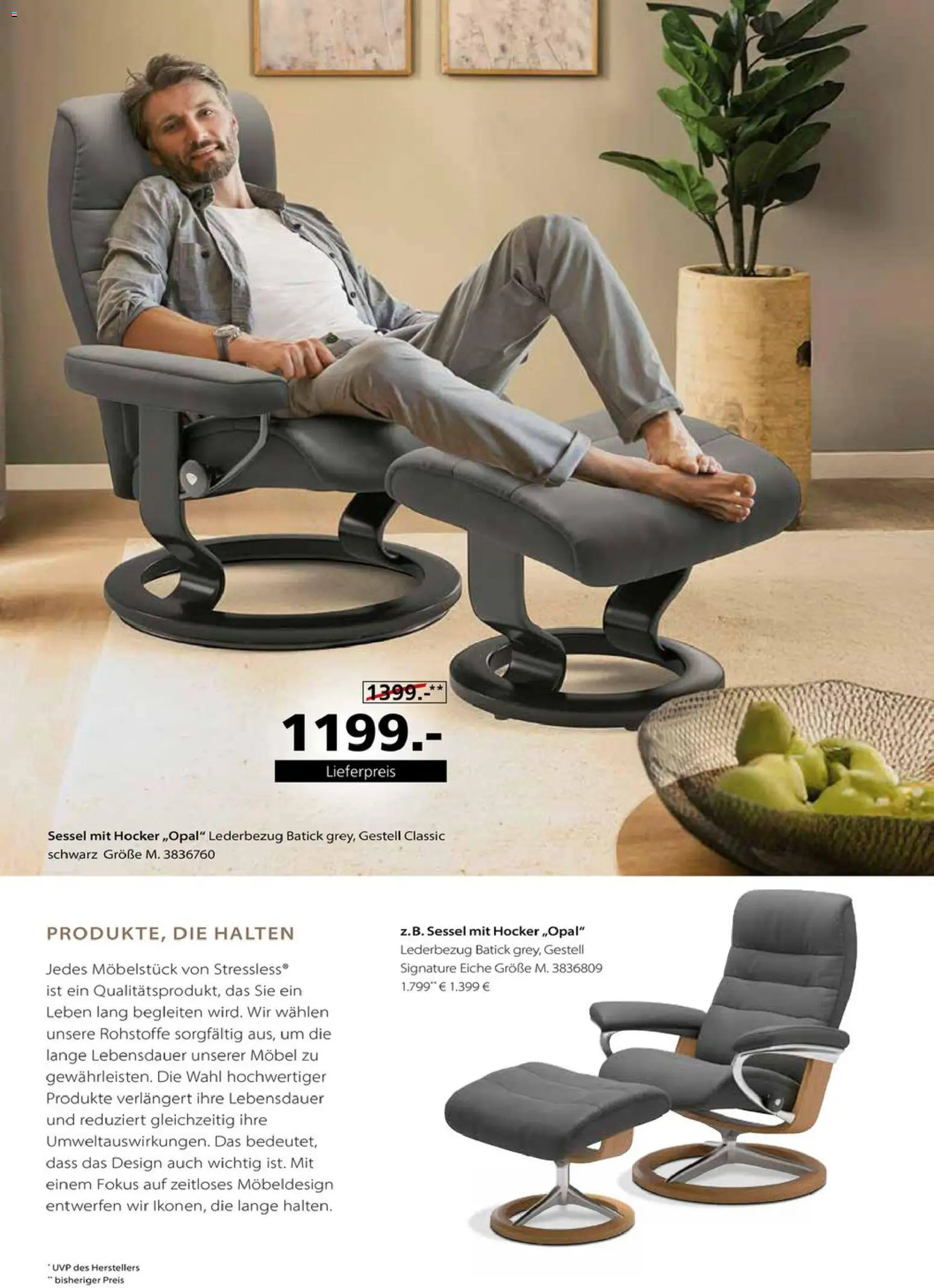 Segmüller Stressless – gültig ab 01.02.2026 | Seite: 3 | Produkte: Hocker, Sessel