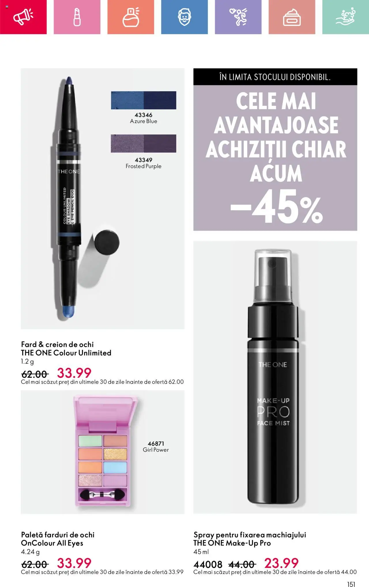 Oriflame catalog 10 2025 – valabil de la 06.07.2025 | Pagină: 151 | Produse: Creion de ochi