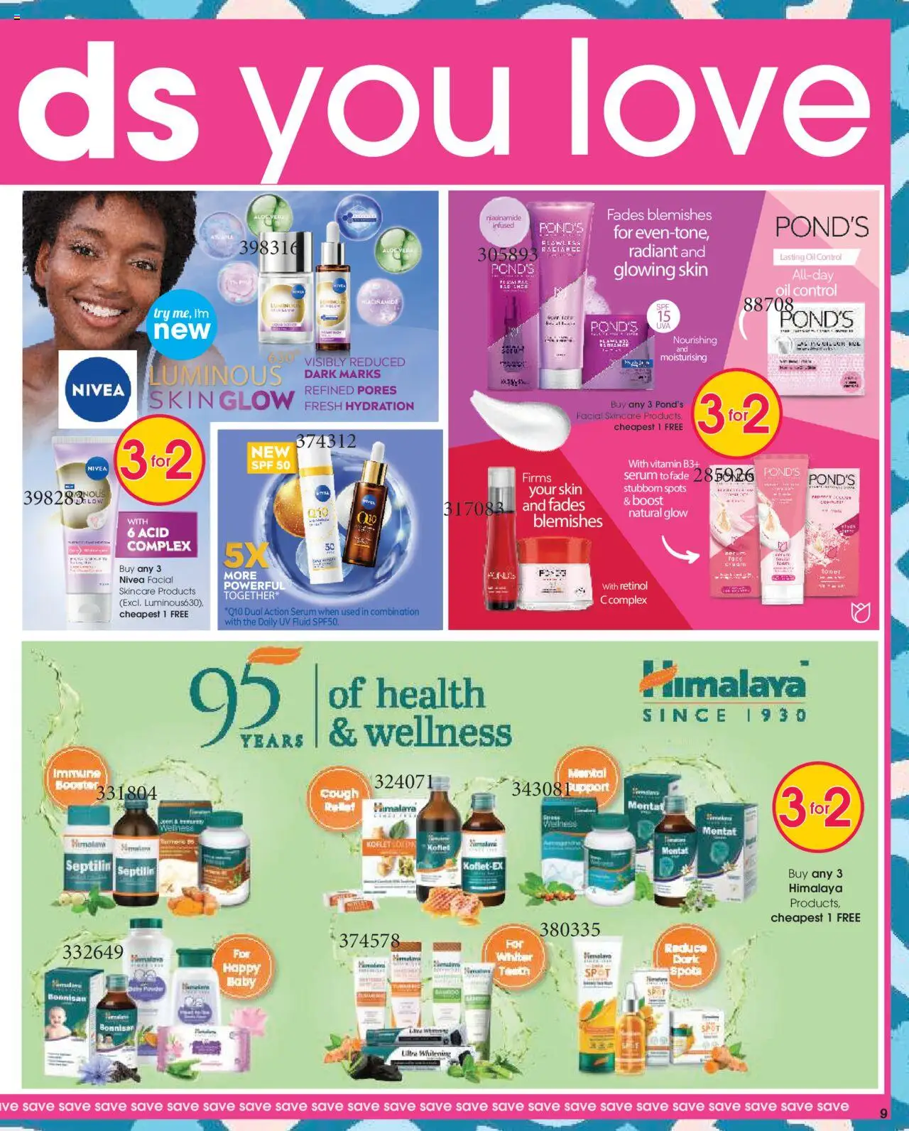 Clicks Specials │ valid from 07.08.2025 | Page: 9 | Products: Serum, Toner, Oil, Mango