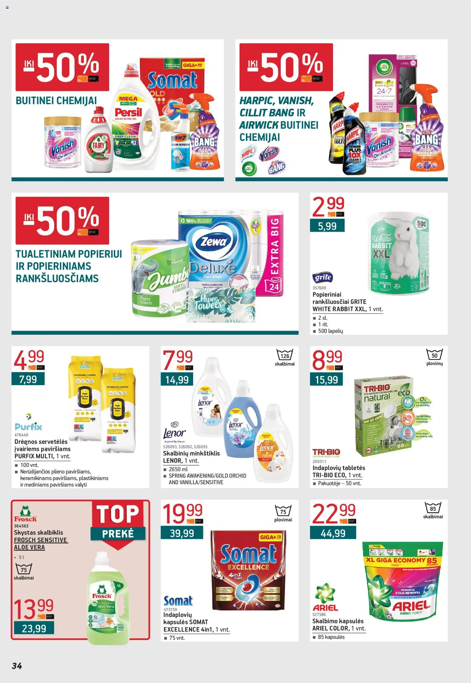 ERMITAŽAS akcijos nuo 01.04.2026 | Puslapis: 34