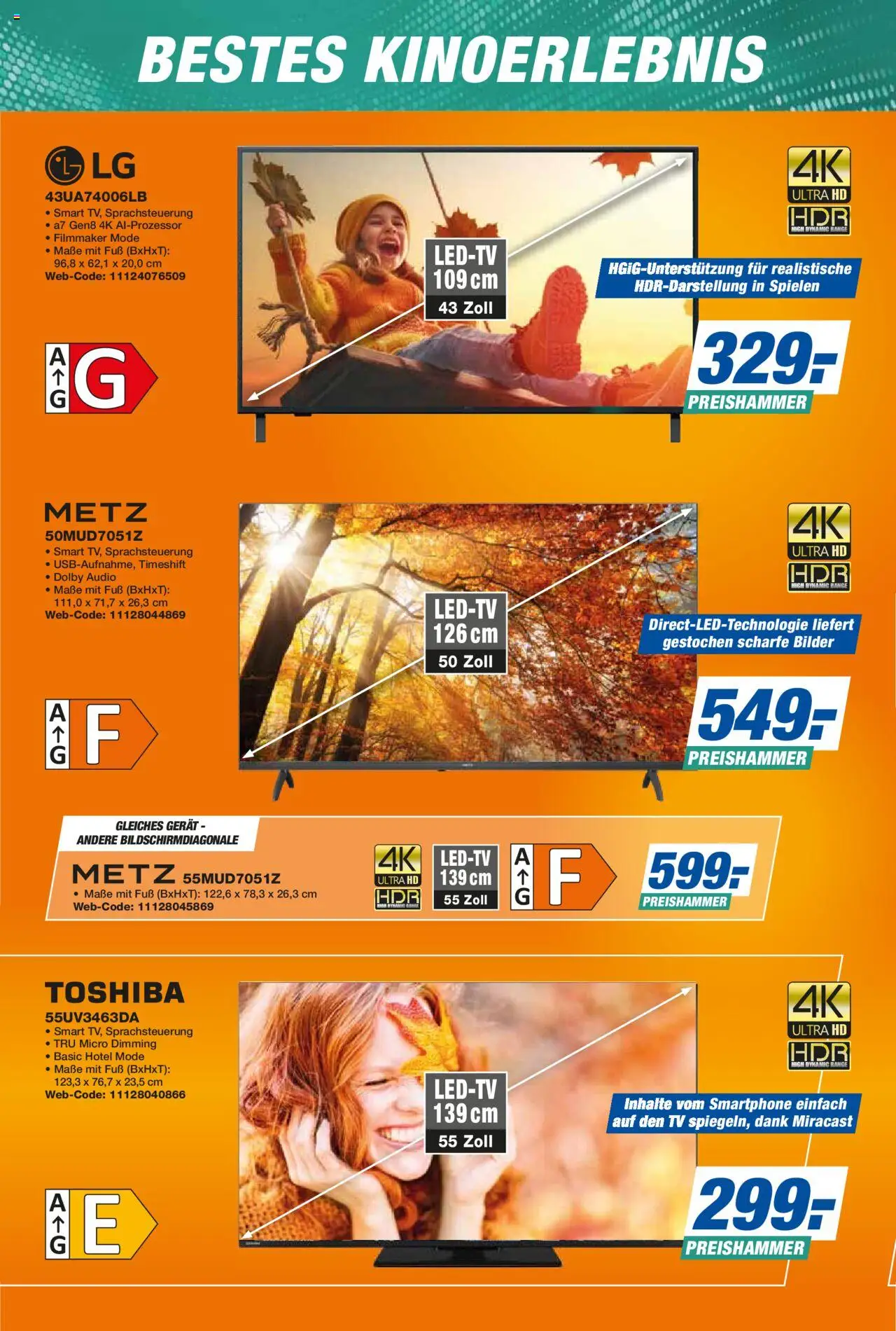 Expert Prospekt 	 – gültig ab 26.09.2025 | Seite: 4 | Produkte: LG, Bilder, TV, Audio