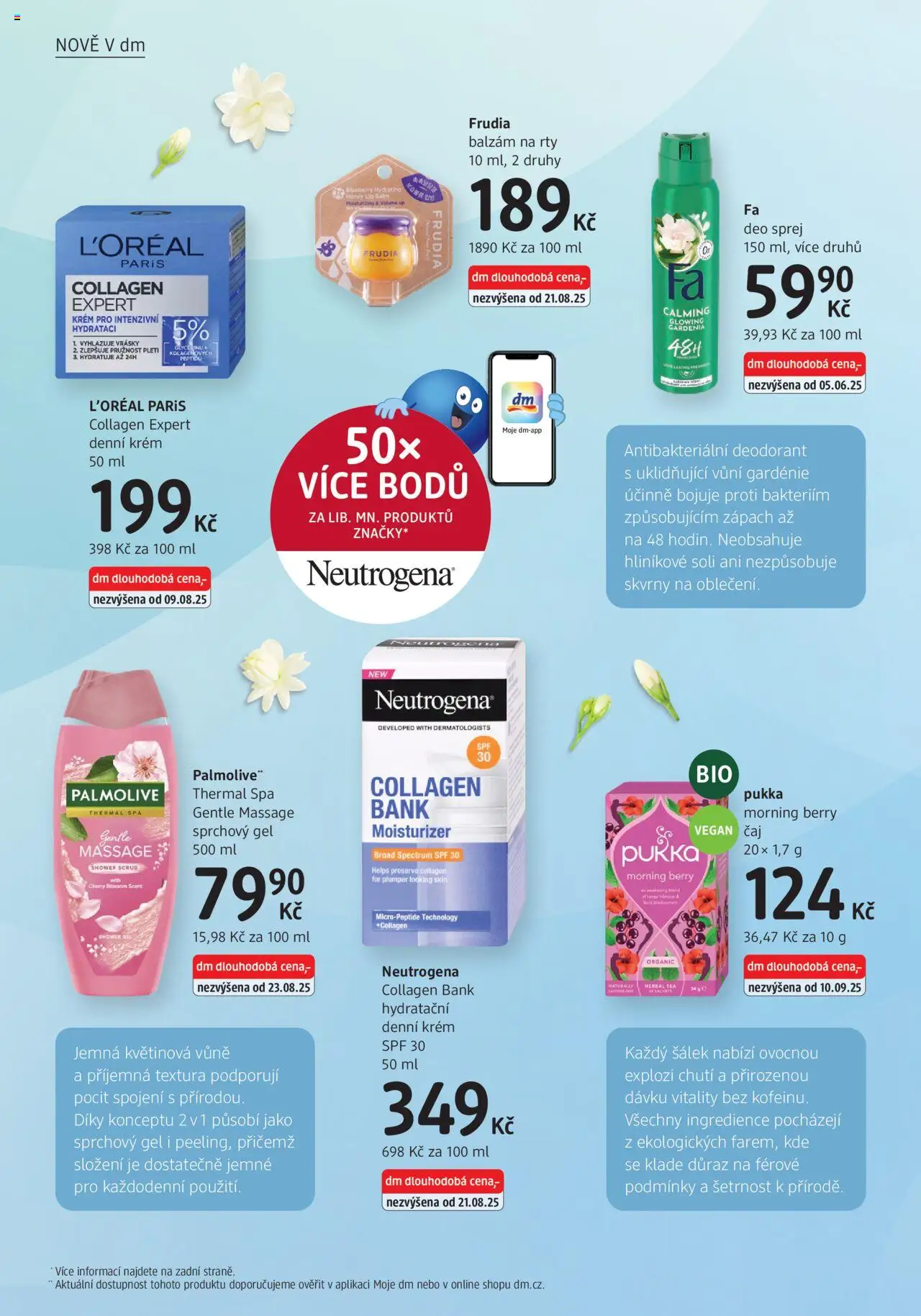 dm drogerie leták od 11.09.2025 | Strana: 8 | Produkty: Sprchový gel, Vegan, Krém, Šálek