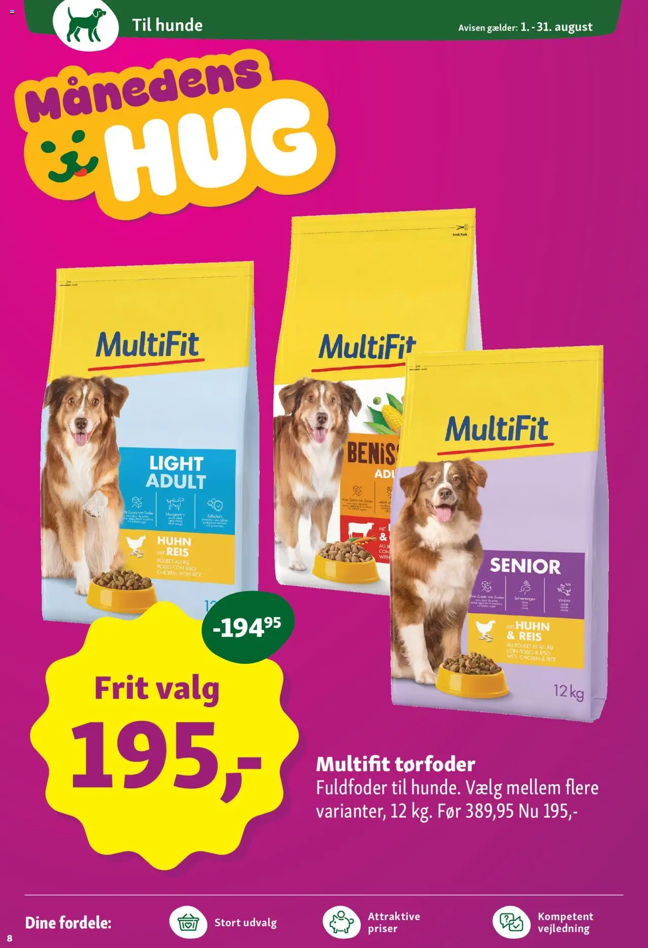 Maxi Zoo Tilbudsavis gyldig fra 01.08.2025 | Side: 8
