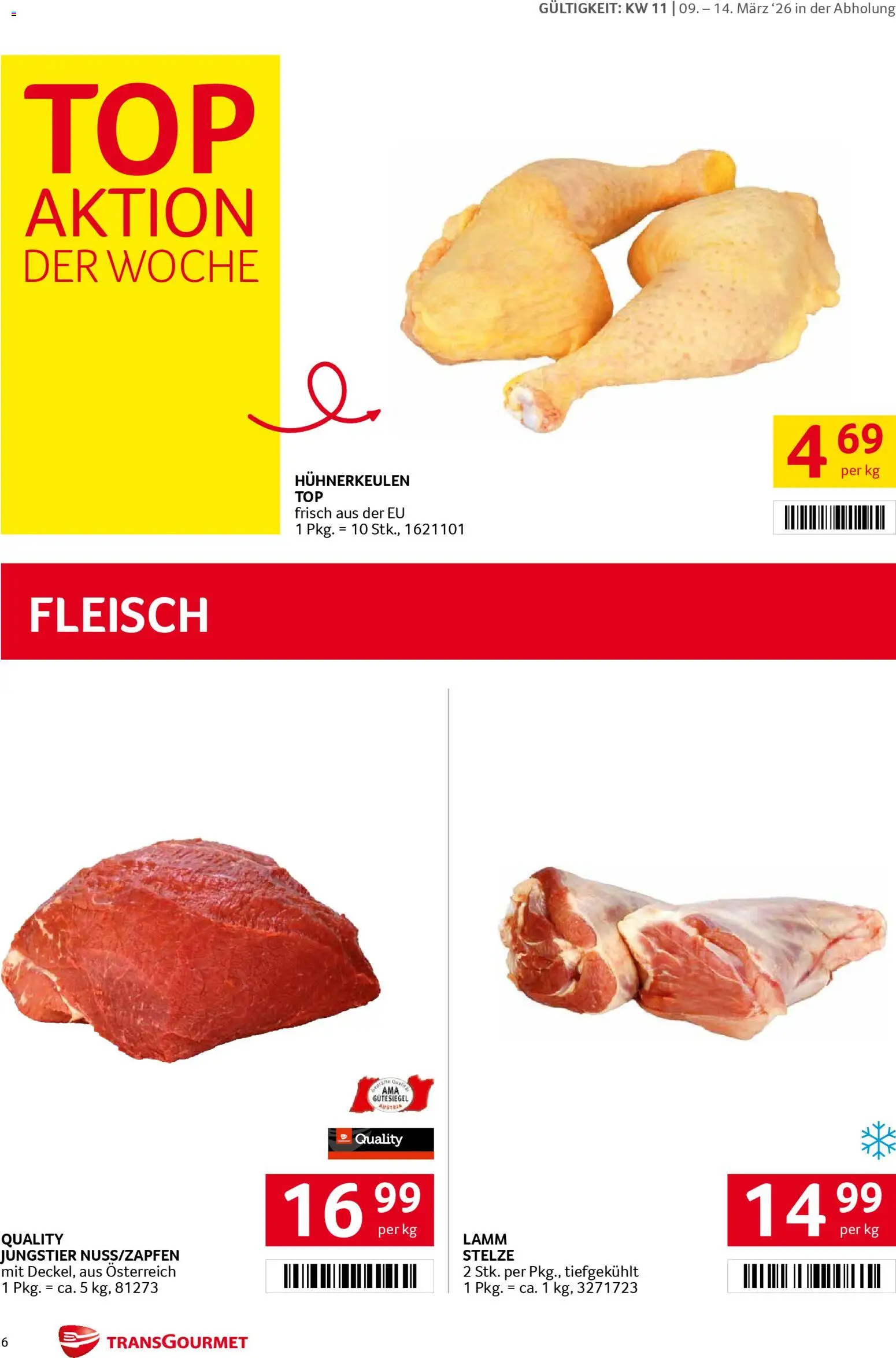 Transgourmet Flugblatt gültig ab 08.03.2026 | Seite: 6