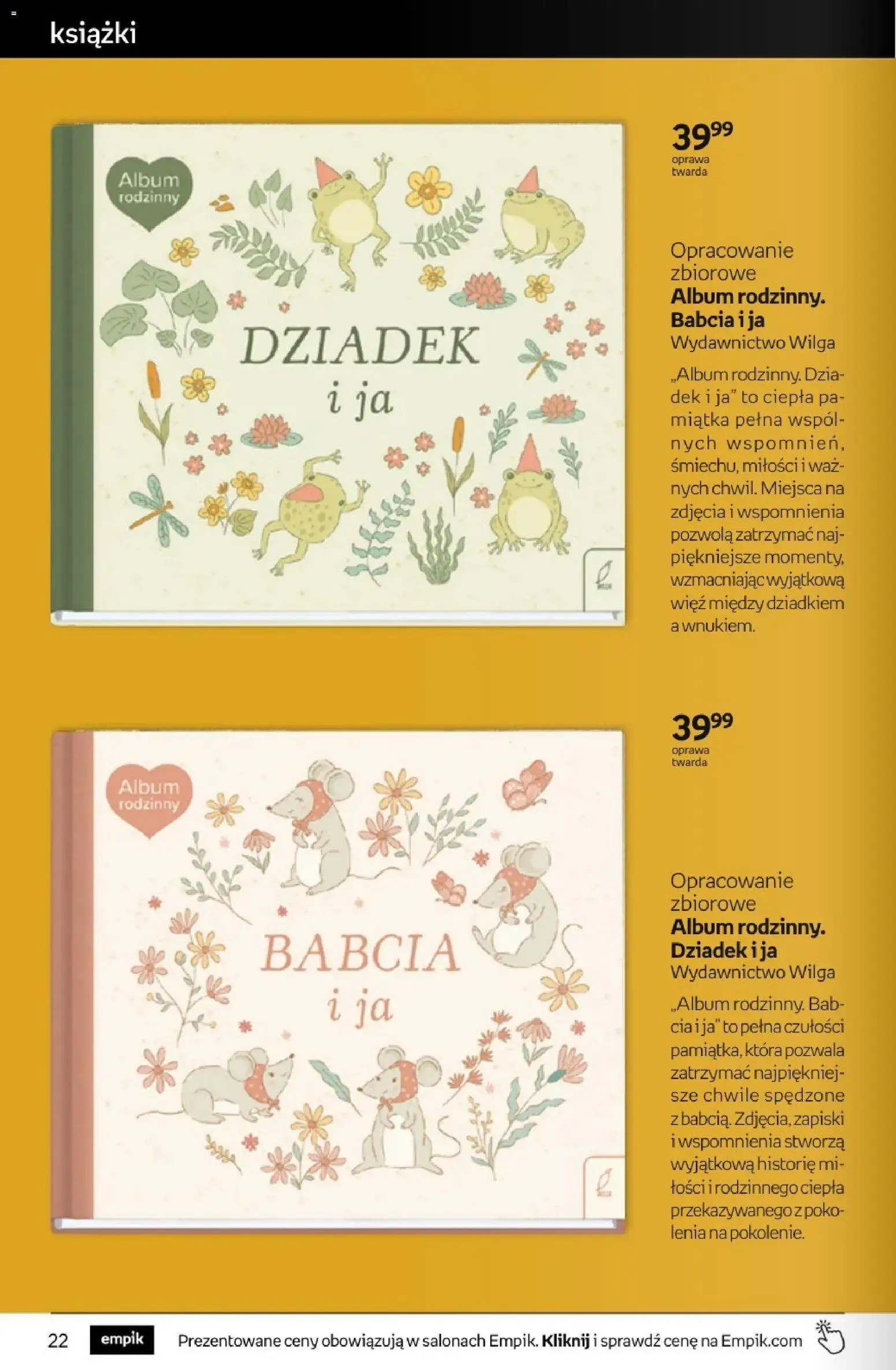 Empik promocje - Tom kultury Książki od 14.01.2026 | Strona: 22