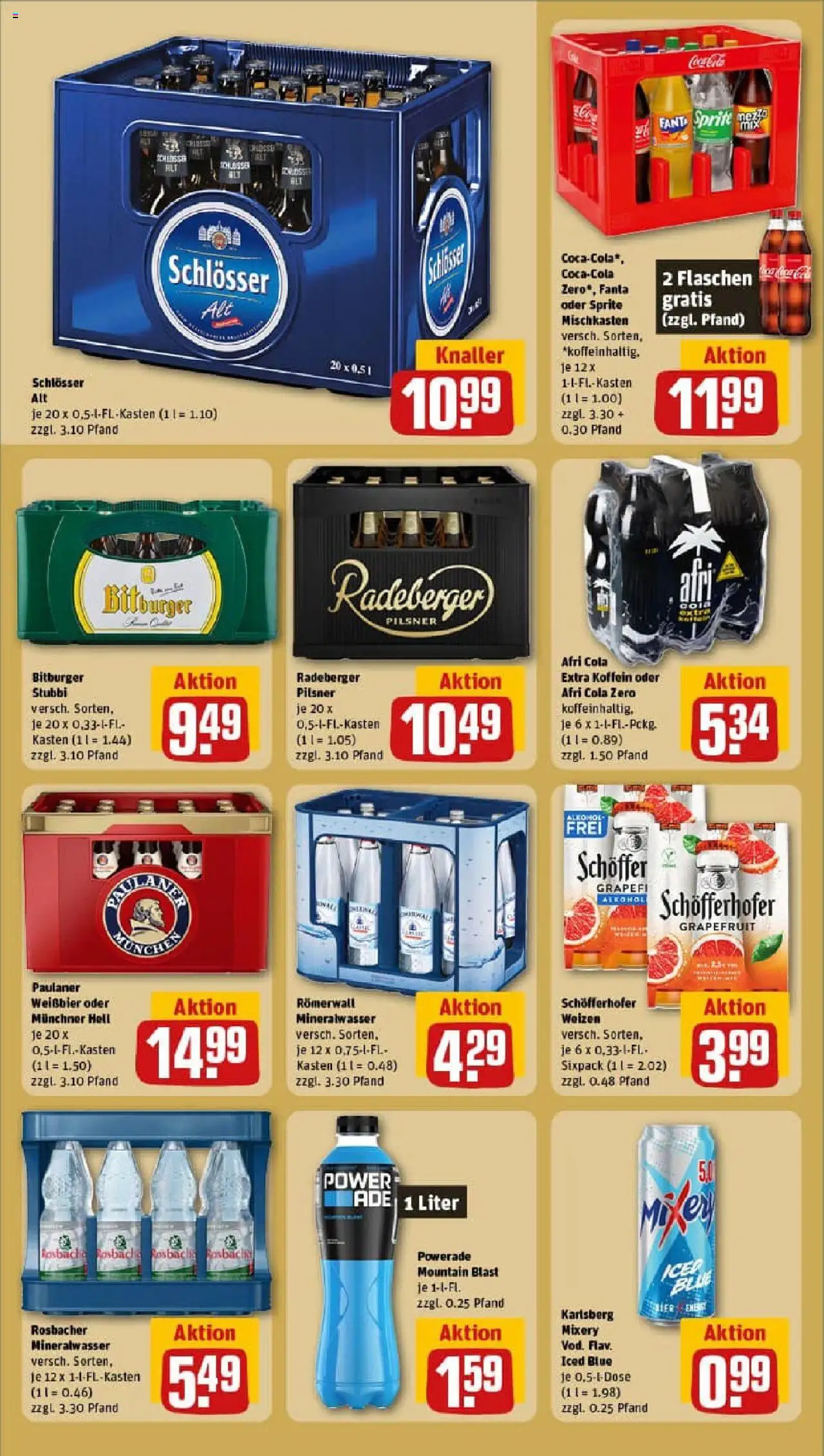 Rewe prospekt Neuss / Grimlinghaus	 – gültig ab 13.10.2025 | Seite: 18 | Produkte: Fanta, Weißbier, Radeberger pilsner, Paulaner