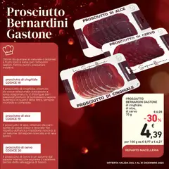 Anteprima del volantino Conad Menu delle Feste catalogo valido a partire dal 01.12.2025 | Pagina: 21 | Prodotti: Prosciutto