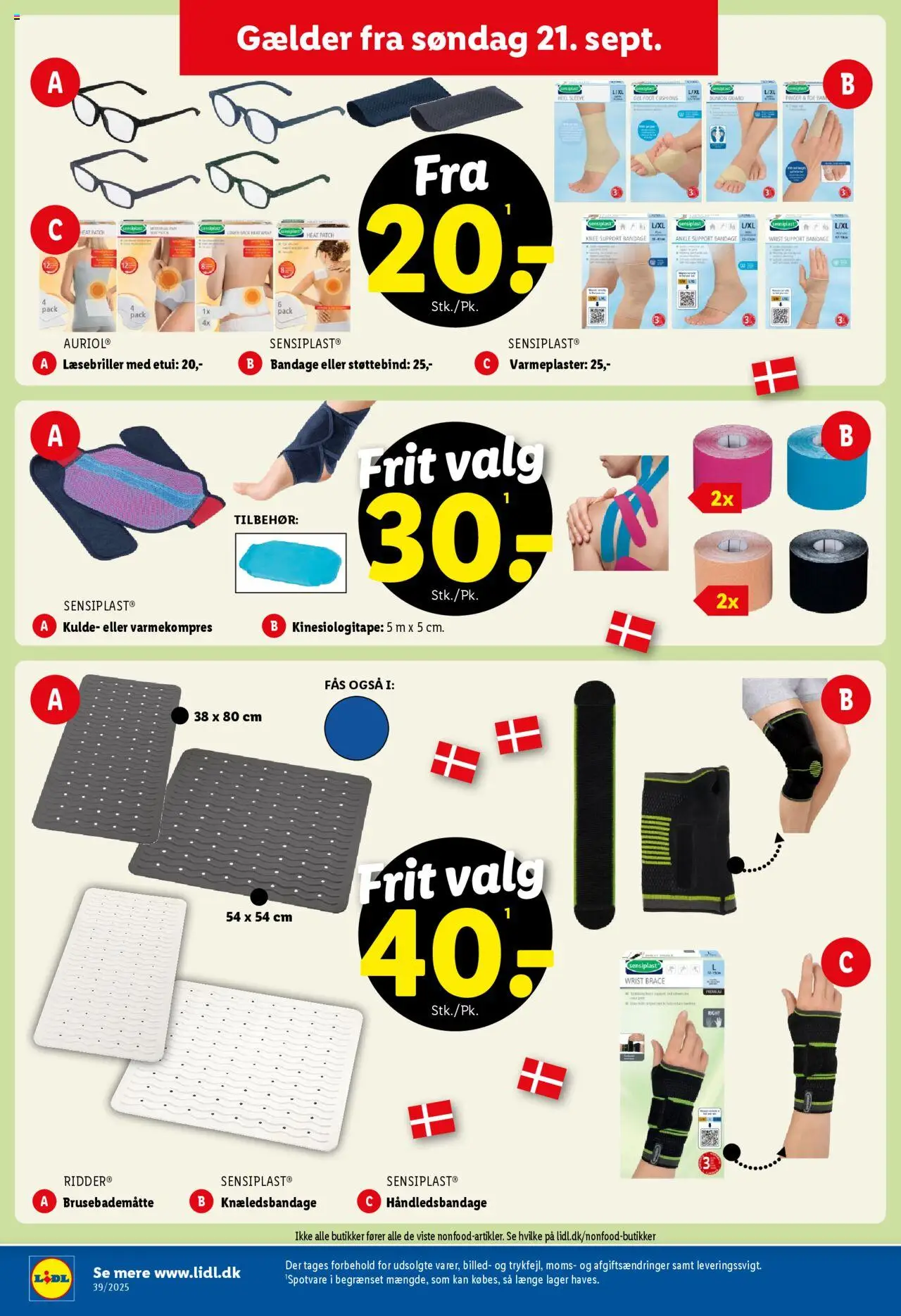 Lidl tilbudsavis – gyldig fra 21.09.2025 | Side: 19 | Produkter: Søm