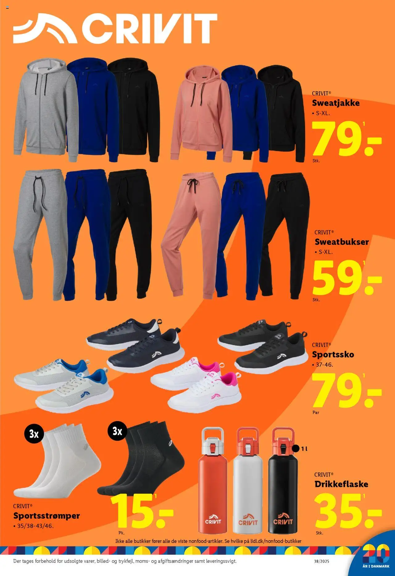 Lidl tilbudsavis – gyldig fra 14.09.2025 | Side: 21 | Produkter: Sweatbukser