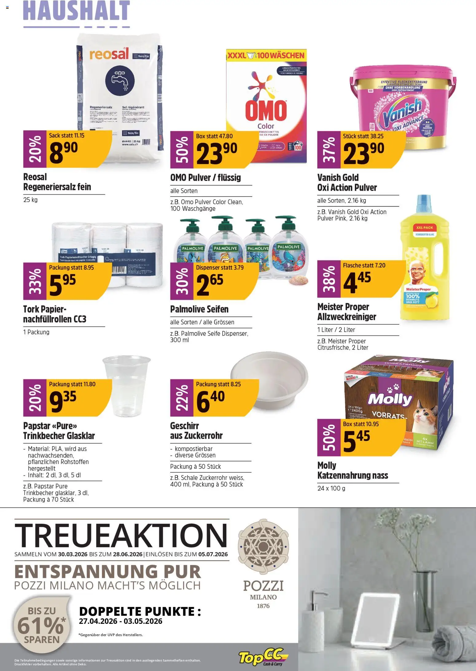 TopCC aktionen – gültig ab 27.04.2026 | Seite: 22 | Produkte: Box, Pulver, Seife