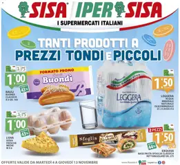 Anteprima del volantino SISA Iper catalogo valido a partire dal 04.11.2025