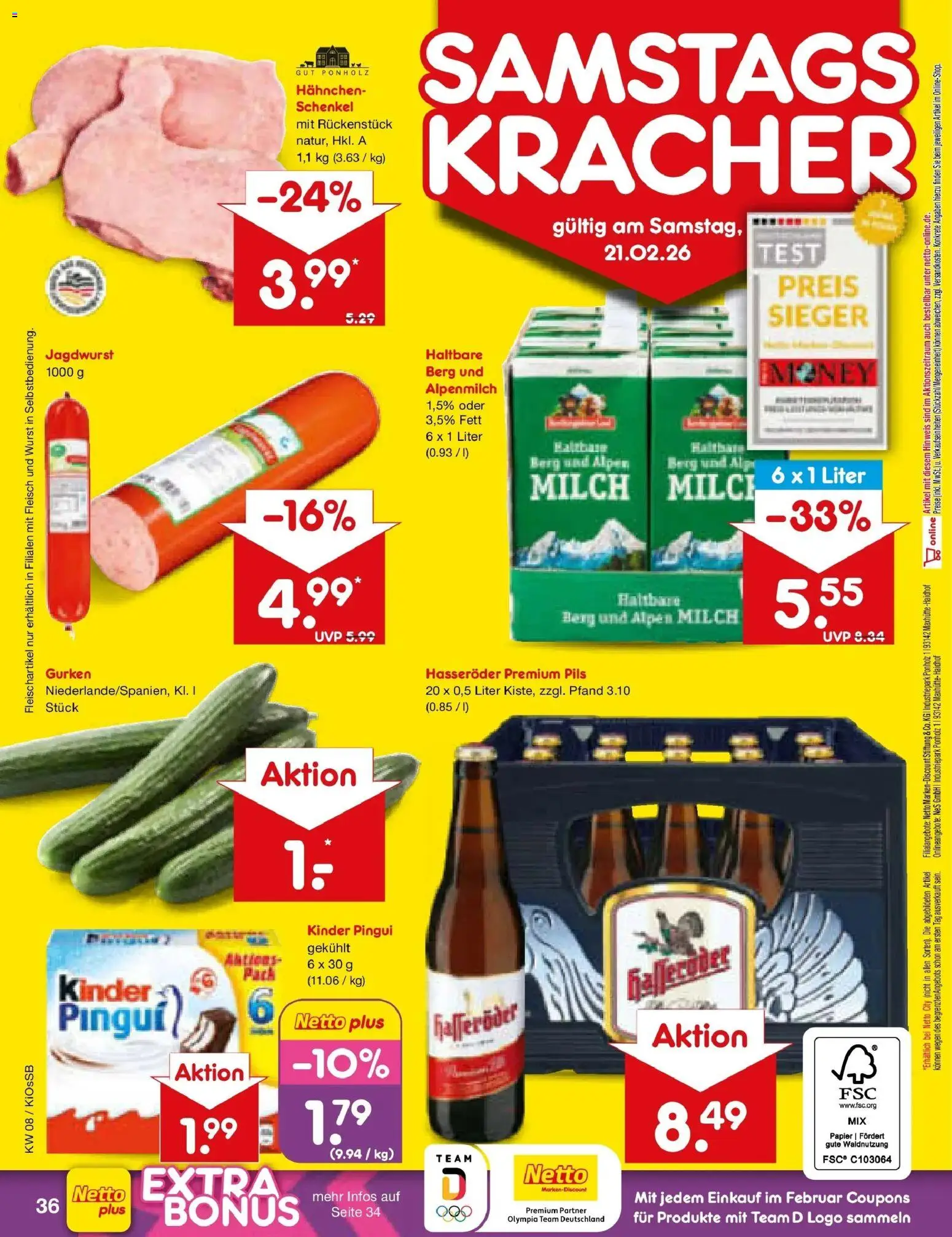 Netto Marken-Discount - Netto: Wochenangebote – gültig ab 15.02.2026 | Seite: 50