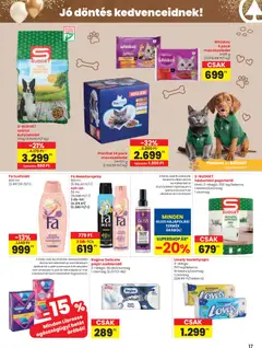 Spar akciós újság - amely érvényes a következő dátumtól: 19.03.2026 | Oldal: 17