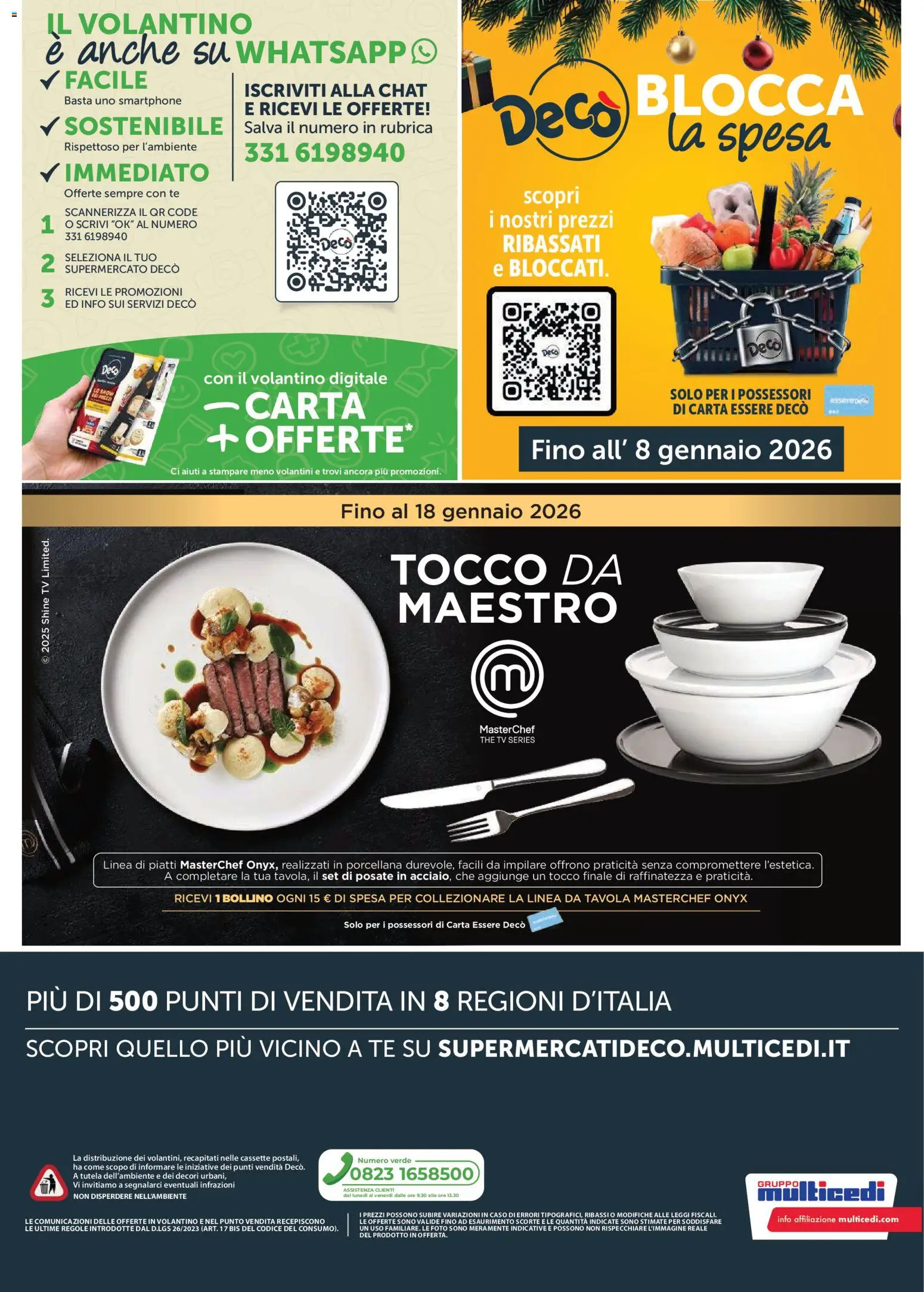 Volantino Decò del 15.12.2025 | Pagina: 20 | Prodotti: Tè, The, Smartphone, TV