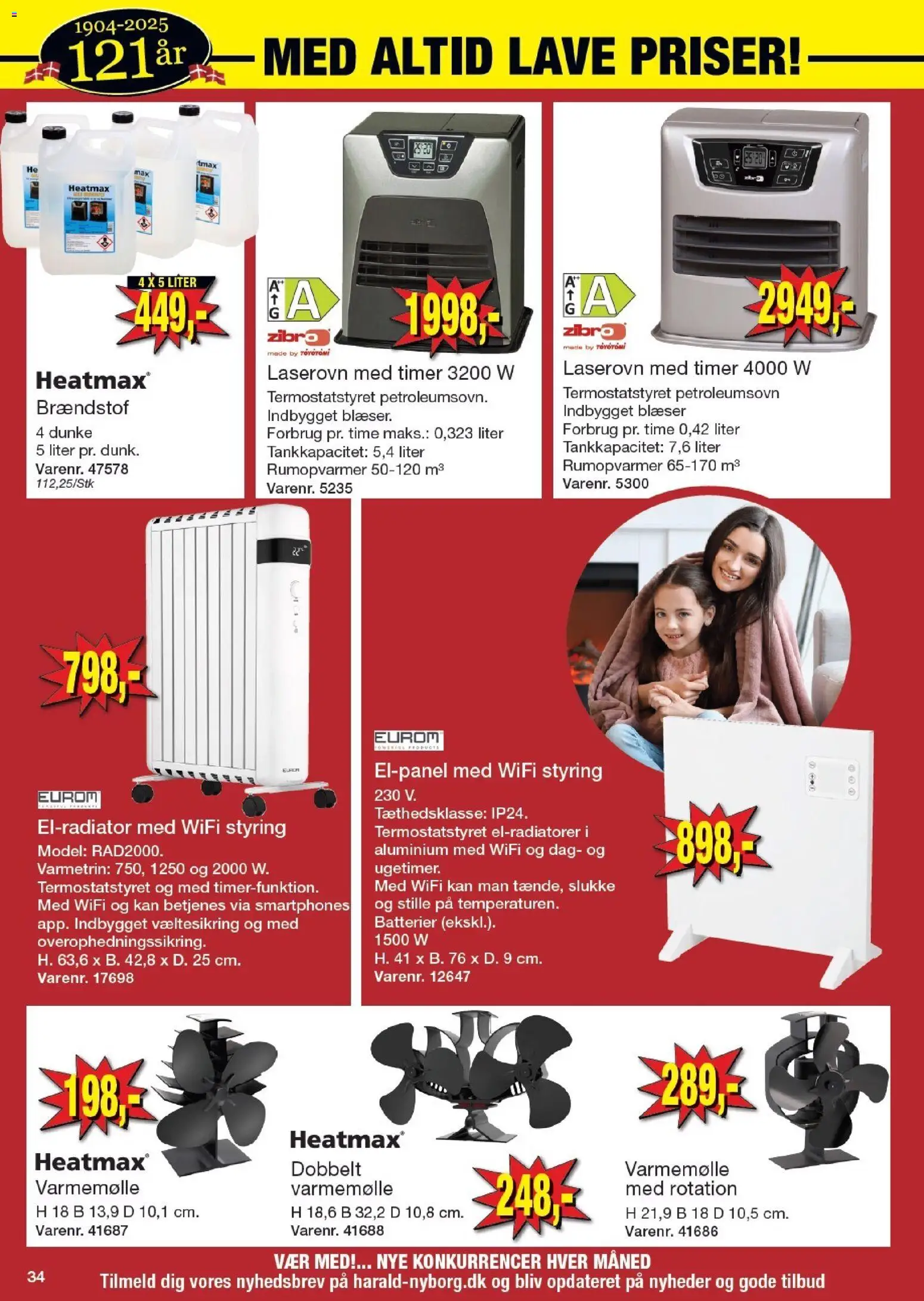 Harald Nyborg tilbudsavis – gyldig fra 13.11.2025 | Side: 36 | Produkter: Batterier