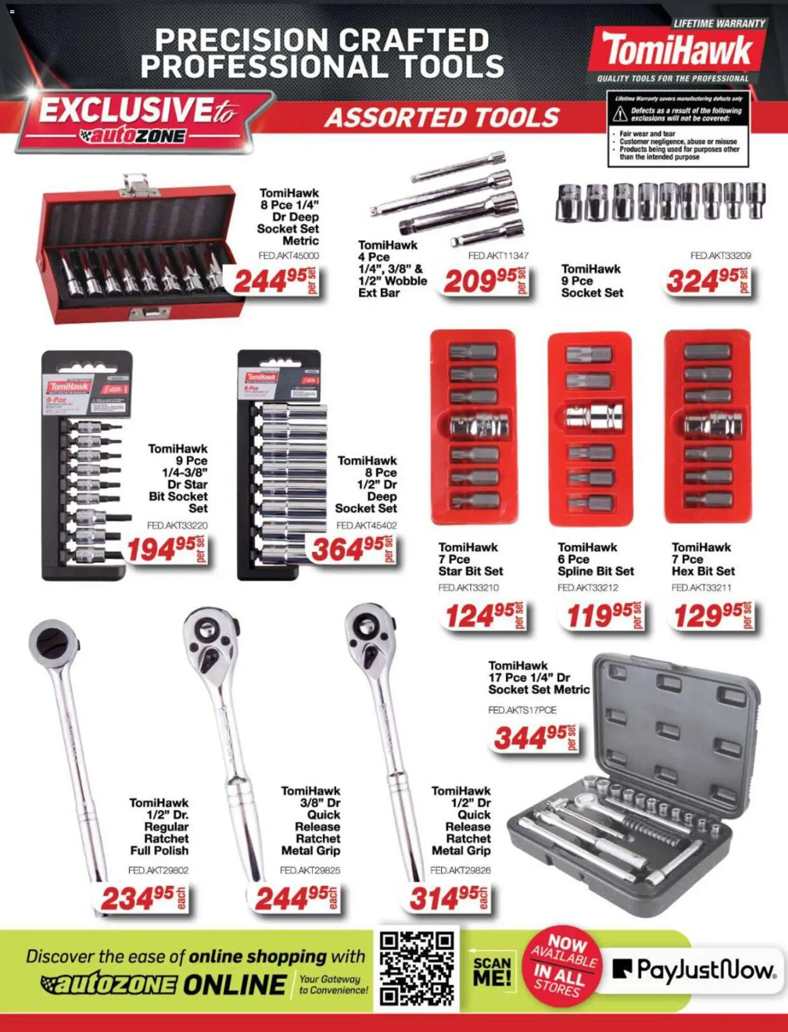 New AutoZone catalogue – valid from 24.11.2025 | Page: 11 | Products: Socket set, Socket