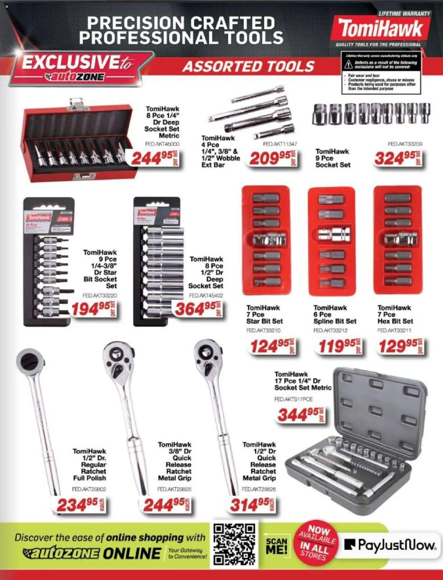 New AutoZone catalogue – valid from 24.11.2025 | Page: 11 | Products: Socket set, Socket