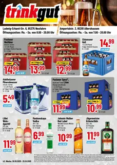 Trinkgut - trinkgut: Wochenangebote ab 19.10.2025 gültig