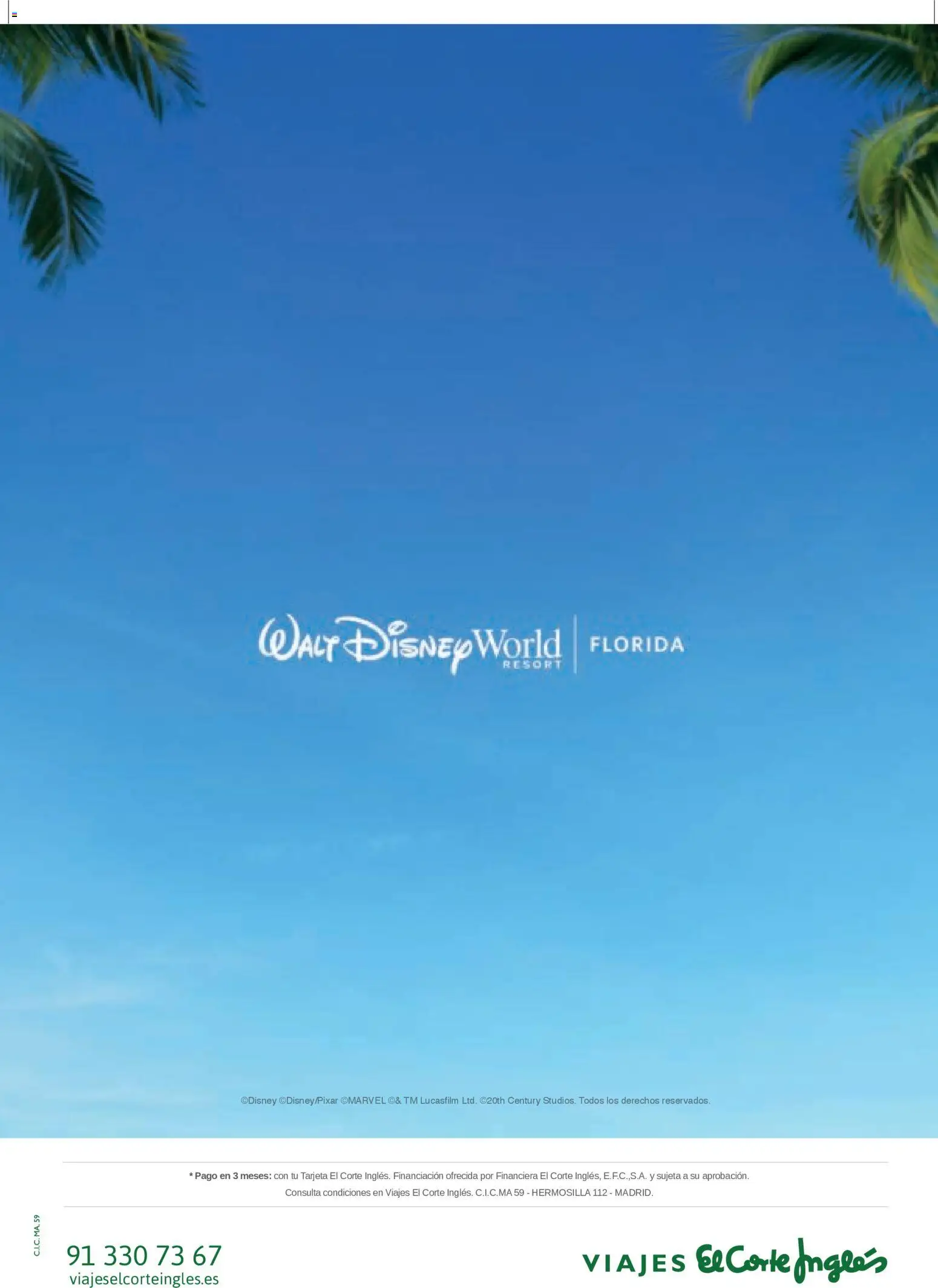 Viajes El Corte Inglés Folleto Walt Disney World │ válido desde el 03.12.2025 | Página: 56