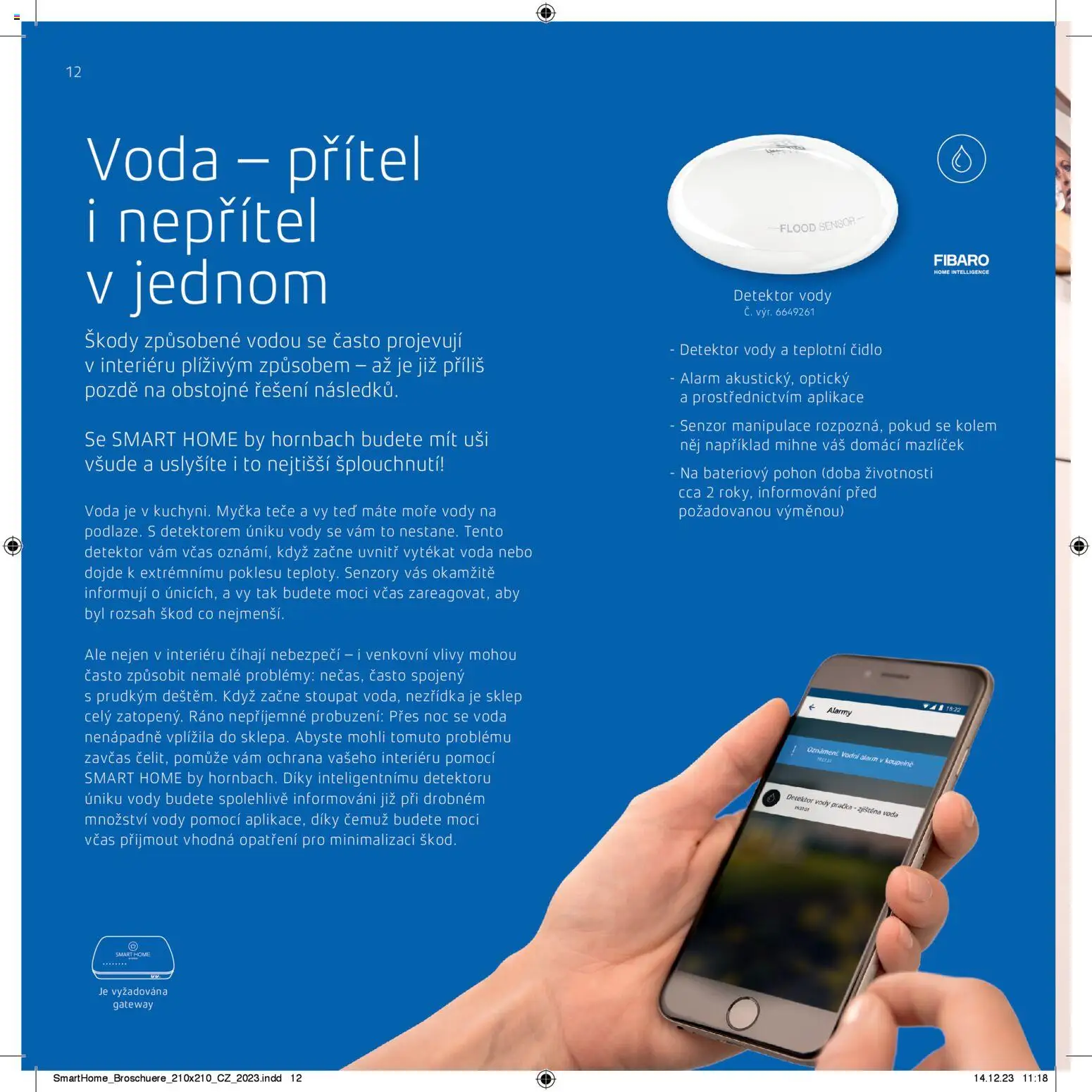 HORNBACH leták - SmartHome od 01.01.2026 | Strana: 12 | Produkty: Voda, Pračka, Myčka