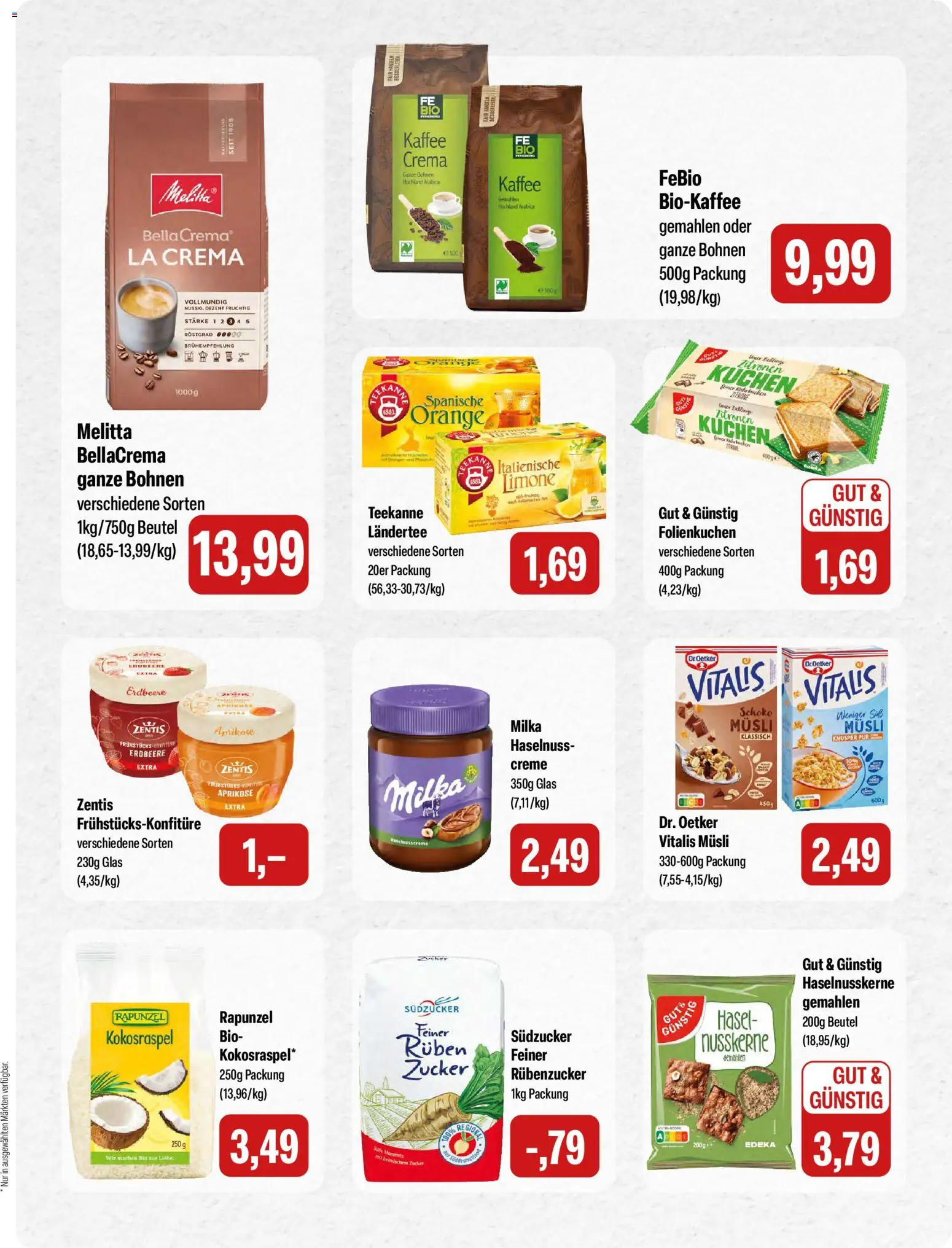 Feneberg Angebote – gültig ab 27.11.2025 | Seite: 19 | Produkte: Kaffee, Creme, Zucker, Zitronen