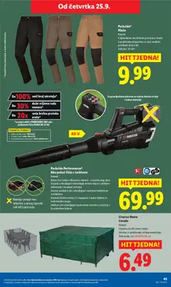 Lidl katalog | vrijedi od 22.09.2025 | Stranica: 43