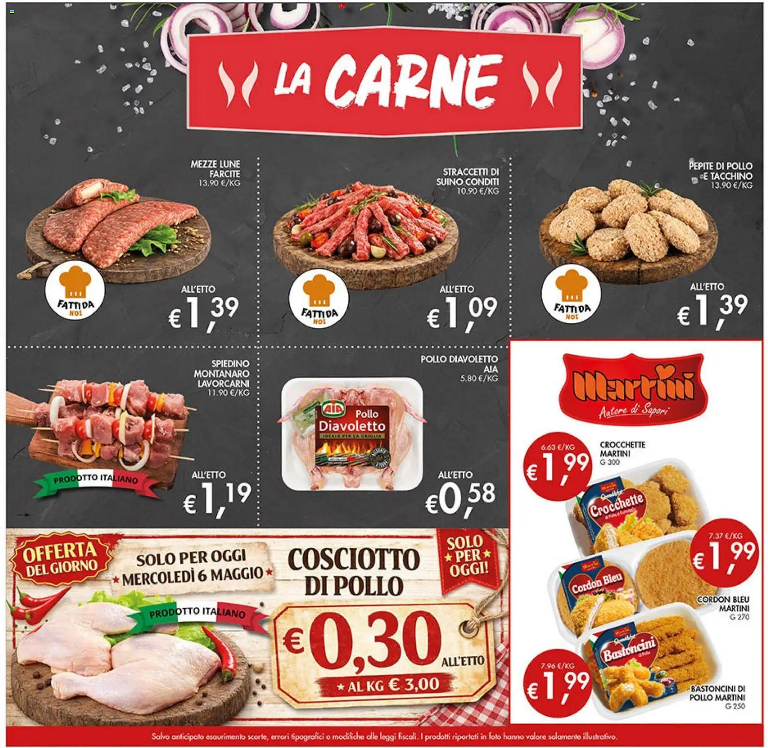 Volantino Coal del 23.04.2026 | Pagina: 9 | Prodotti: Pollo, Suino, Tacchino, Crocchette