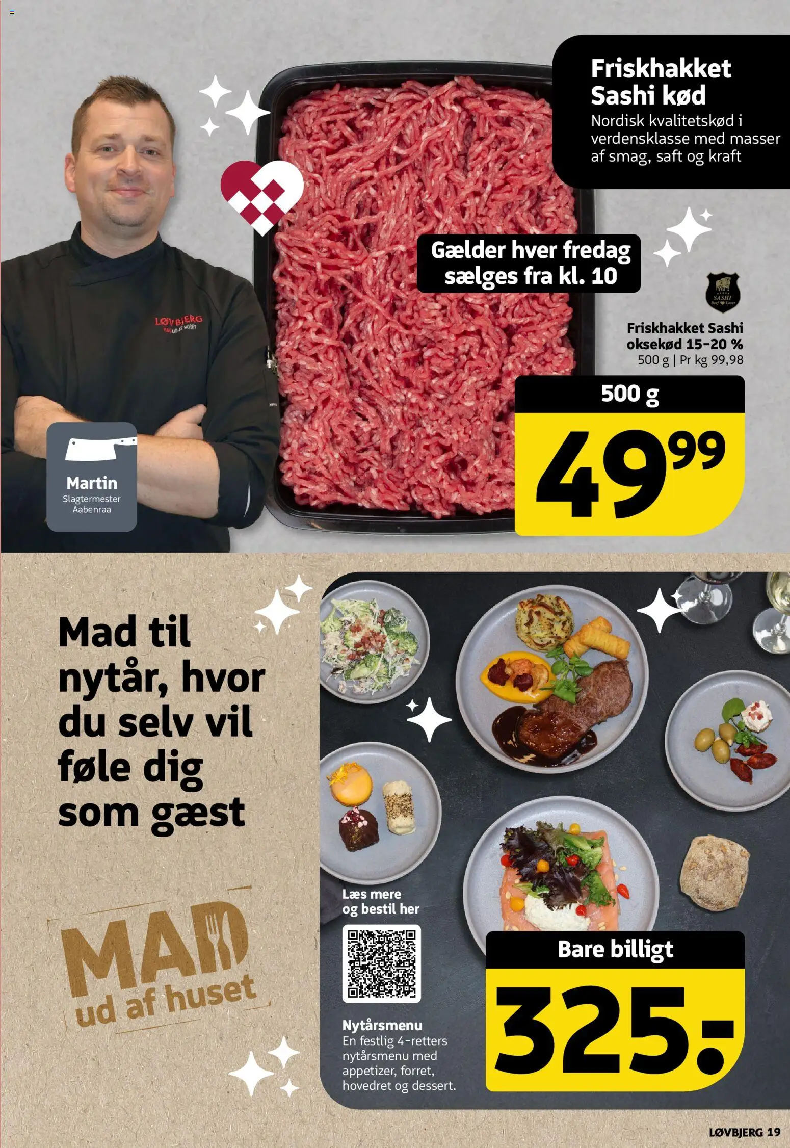 Løvbjerg tilbudsavis – gyldig fra 28.11.2025 | Side: 19 | Produkter: Oksekød, Søm