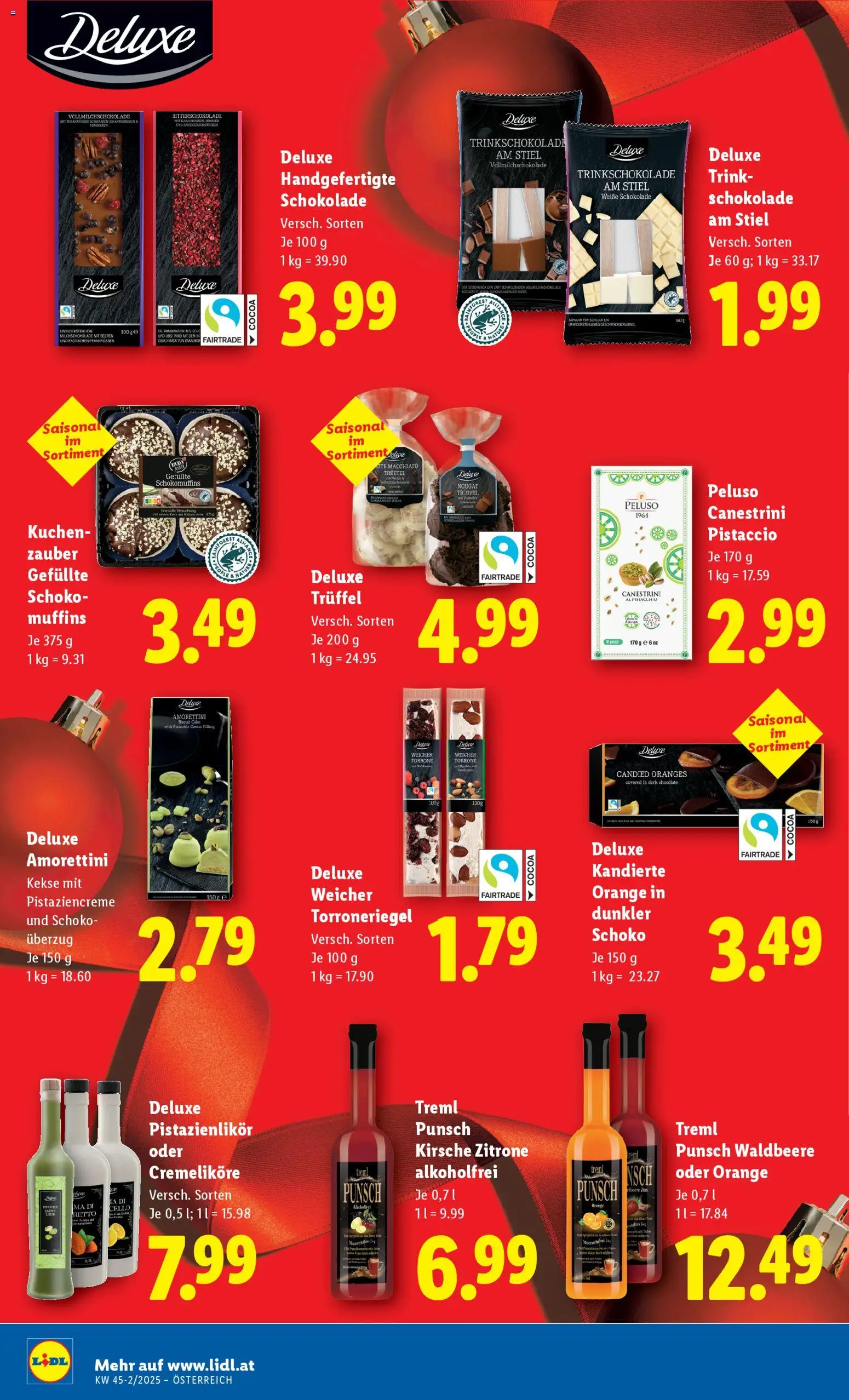 Lidl Flugblatt - Eisenstadt, Ebenfurth, Mattersburg gültig ab 06.11.2025 | Seite: 8 | Produkte: Kekse, Obst, Zitrone, Schokolade