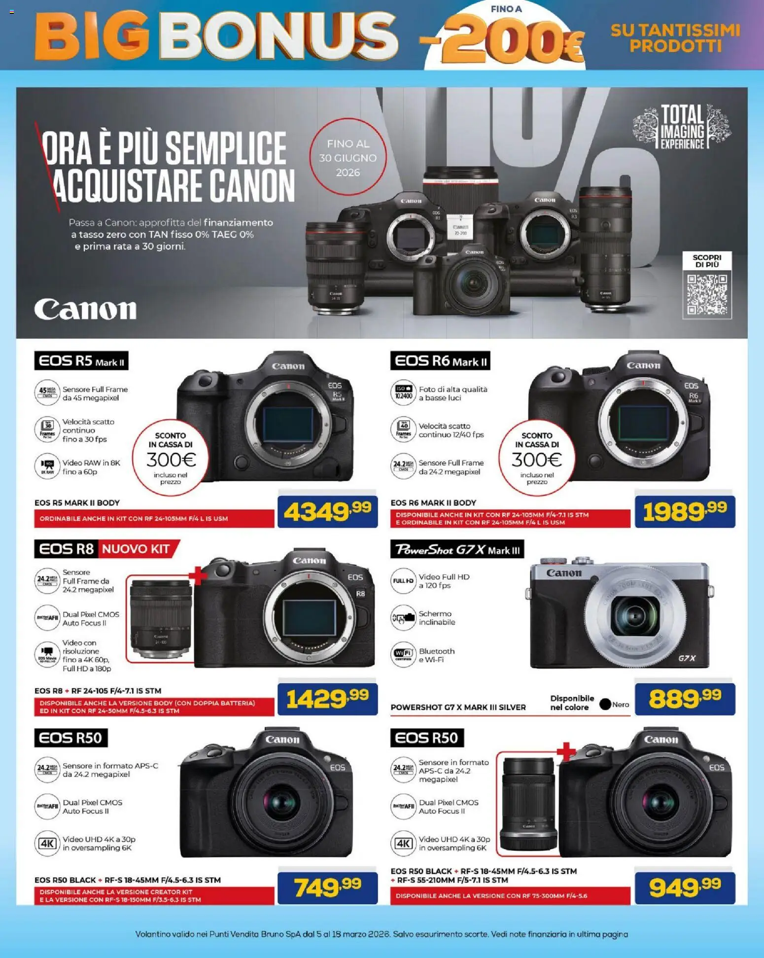 Volantino BRUNO del 05.03.2026 | Pagina: 40 | Prodotti: Schermo, Video, Batteria