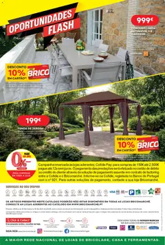 Pré-visualização BricoMarché F04 JardimPetShop válido de 12.03.2026 | Página: 24 | Produtos: Faca, Tenda, Mesa, Cadeira