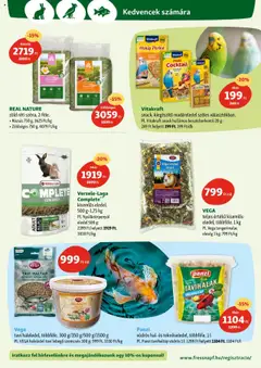 Fressnapf akciós ujság - amely érvényes a következő dátumtól: 12.06.2025 | Oldal: 15 | Termékek: Ponty, Hal