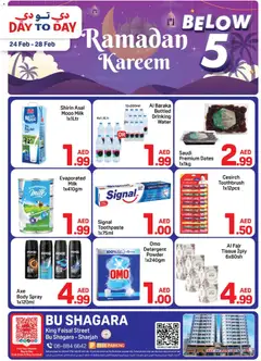 Preview of Day to Day - Below 5 valid from 24.02.2026