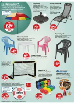 V-Markt - Oberpfalz - gültig ab dem 24.07.2025 | Seite: 16 | Produkte: Fußball, Sonnenschirm, Regenschirm, Player