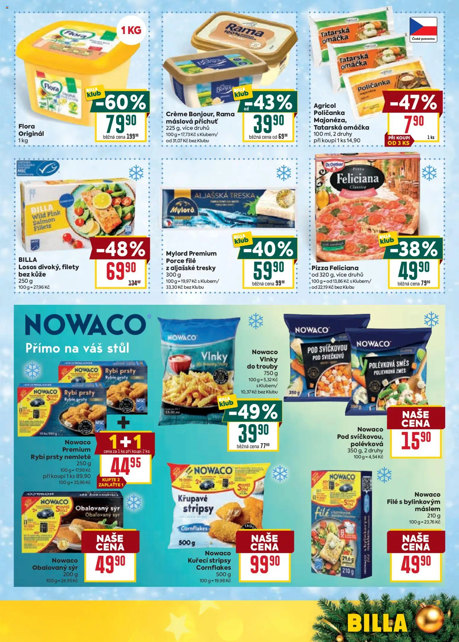 Billa Velký leták od 10.12.2025 | Strana: 19 | Produkty: Cornflakes, Stůl, Flora, File