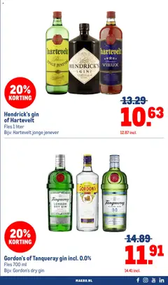  | Pagina: 45 | Producten: Gin, Fles, Alcohol