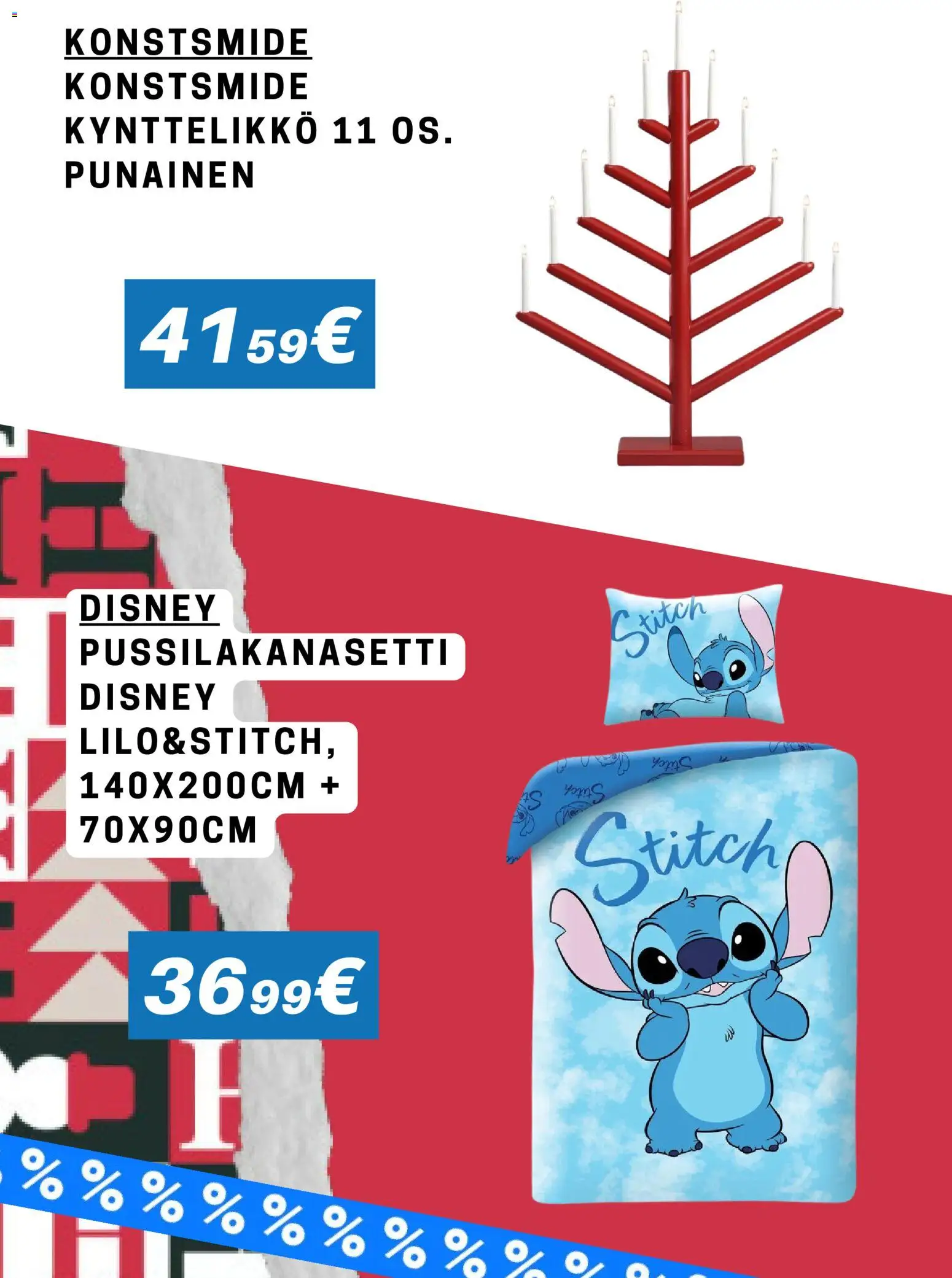 Hobby Hall tarjoukset – voimassa 07.11.2025 alkaen | Sivu: 2 | Tuotteet: Pussilakanasetti, Kynttelikkö